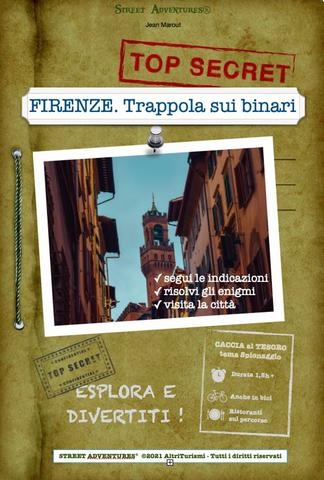 Firenze caccia al tesoro spionaggio