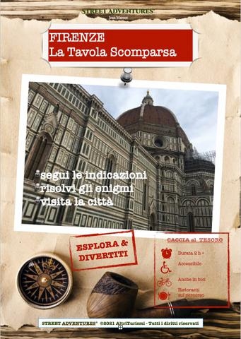 caccia al tesoro Firenze Poliziesco