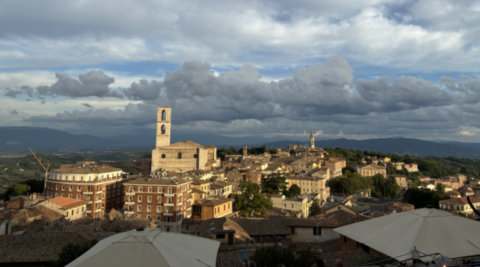 perugia vista città